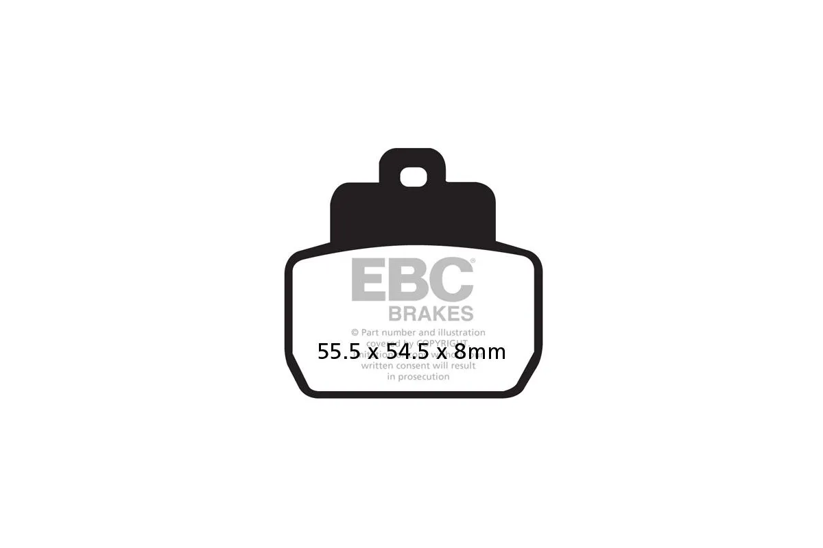 BRAKE PAD HH SINT SCOOTER