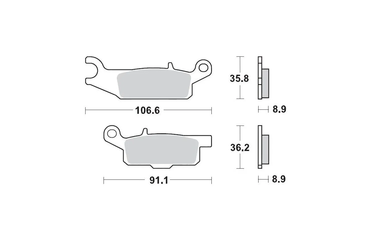BRAKE PAD NITRO