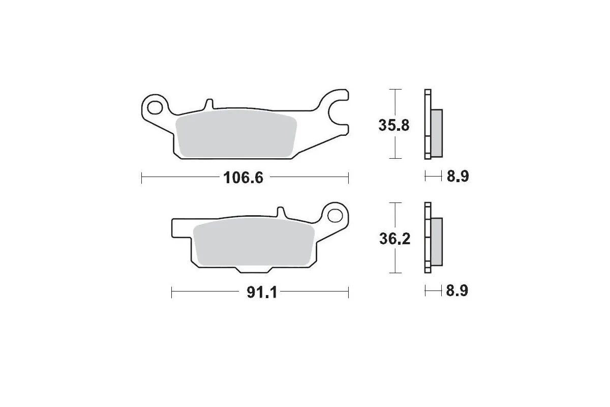 BRAKE PAD NITRO