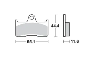 BRAKE PAD NITRO