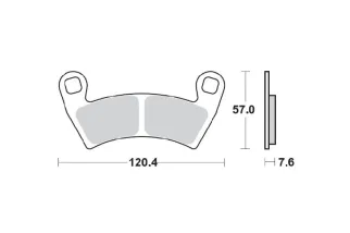 BRAKE PAD NITRO