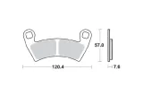 BRAKE PAD NITRO