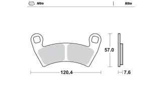 BRAKE PAD NITRO