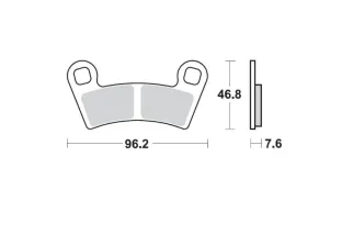BRAKE PAD NITRO