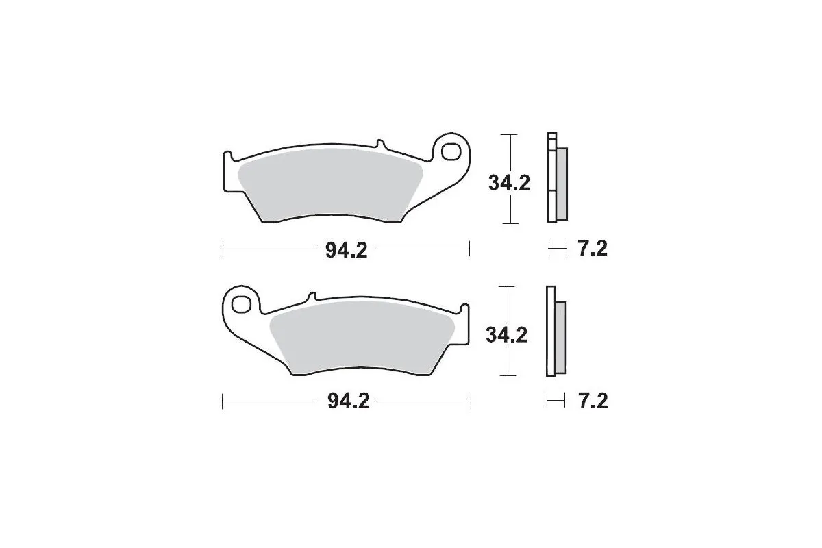 BRAKE PAD NITRO SPORT
