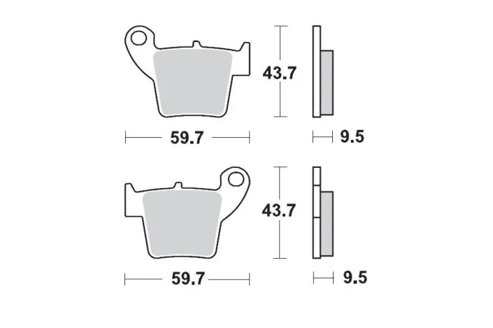BRAKE PAD NITRO SPORT
