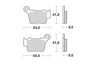 BRAKE PAD NITRO SPORT