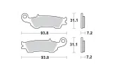 BRAKE PAD NITRO SPORT