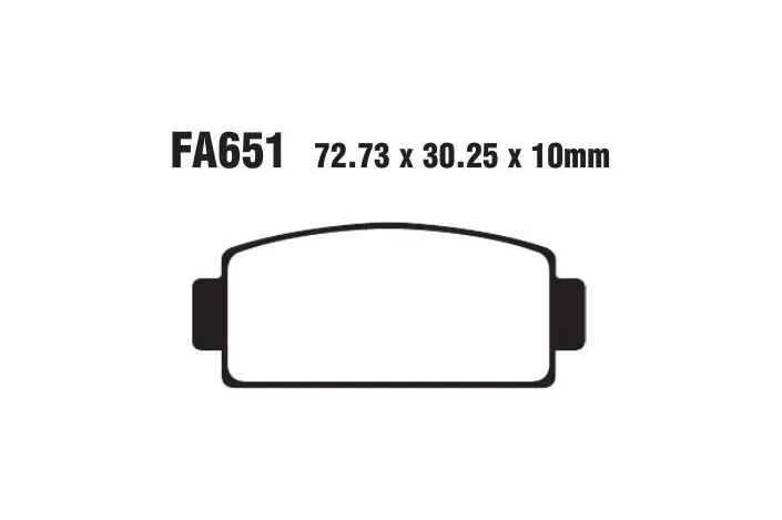 BRAKE PAD SINT R SERIES