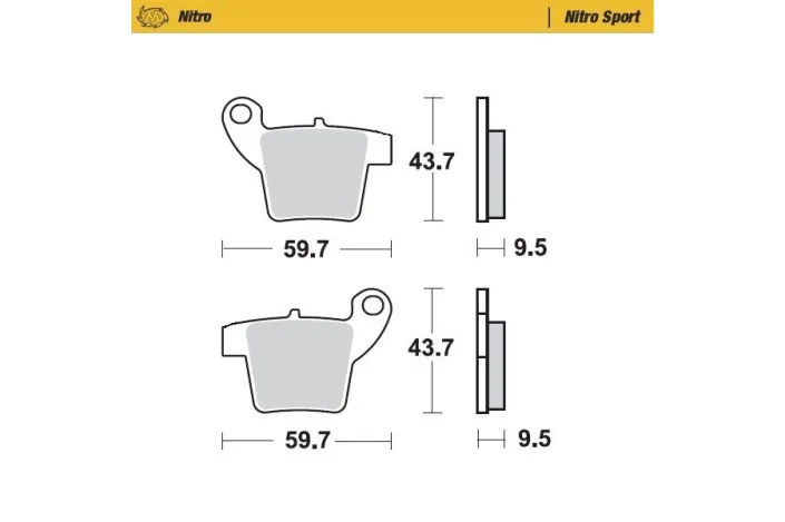 BRAKE PAD NITRO SPORT