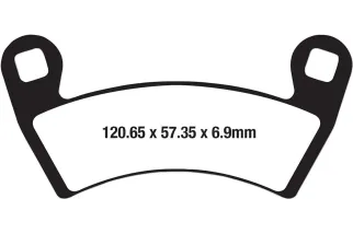 BRAKE PAD SINT R SERIES