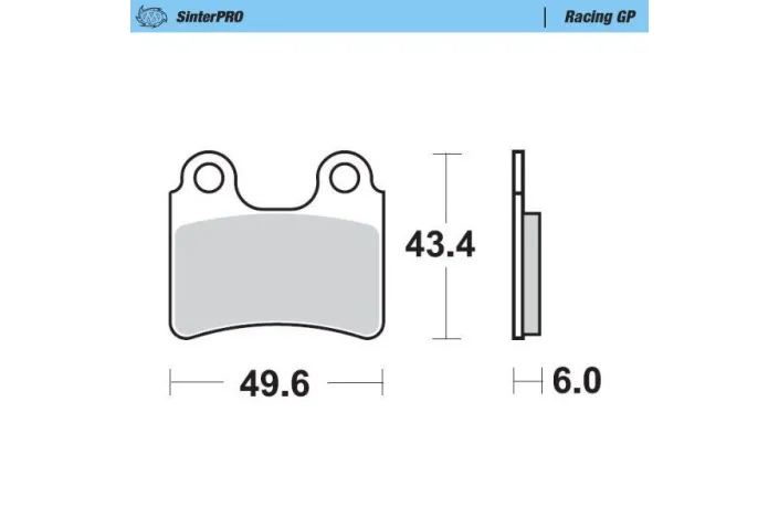 BRAKE PAD RACING GP