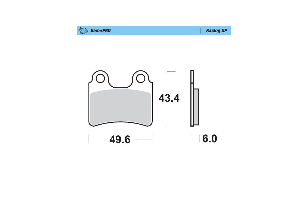 BRAKE PAD RACING GP