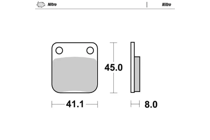 BRAKE PAD NITRO