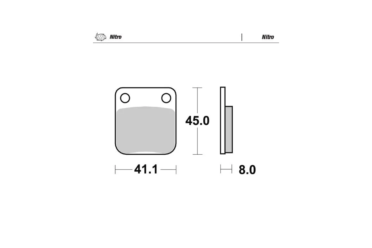 BRAKE PAD NITRO
