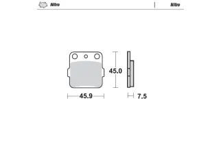 BRAKE PAD NITRO