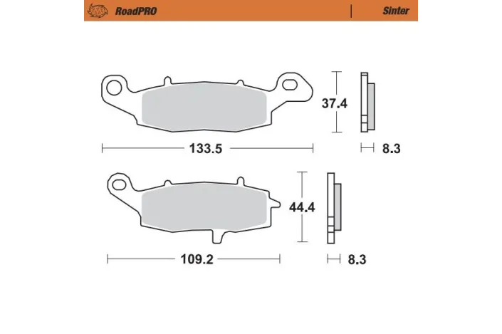 BRAKE PAD SINTER FRONT