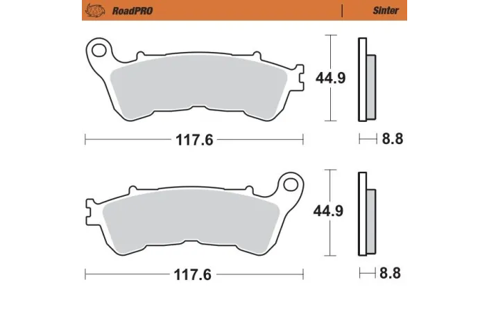 BRAKE PAD SINTER FRONT