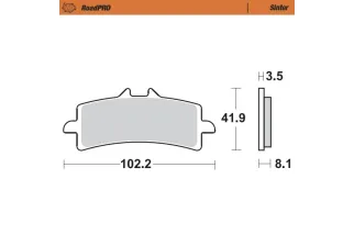 BRAKE PAD SINTER FRONT