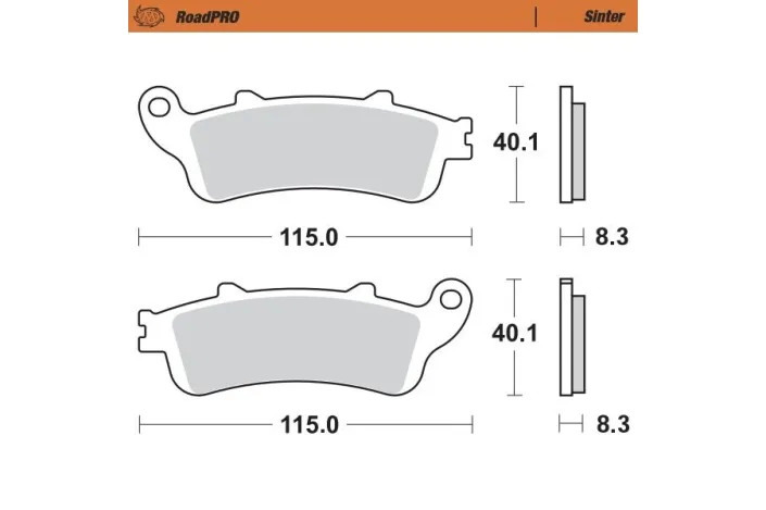 BRAKE PAD SINTER FRONT