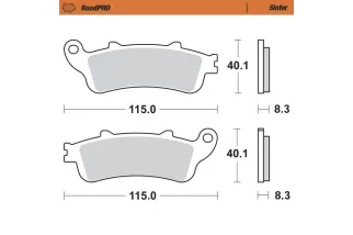 BRAKE PAD SINTER FRONT