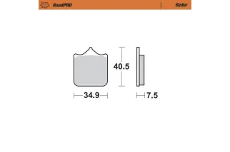 BRAKE PAD SINTER FRONT