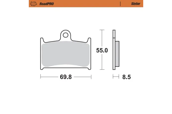 BRAKE PAD SINTER FRONT