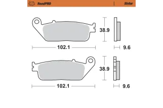 BRAKE PAD SINTER FRONT