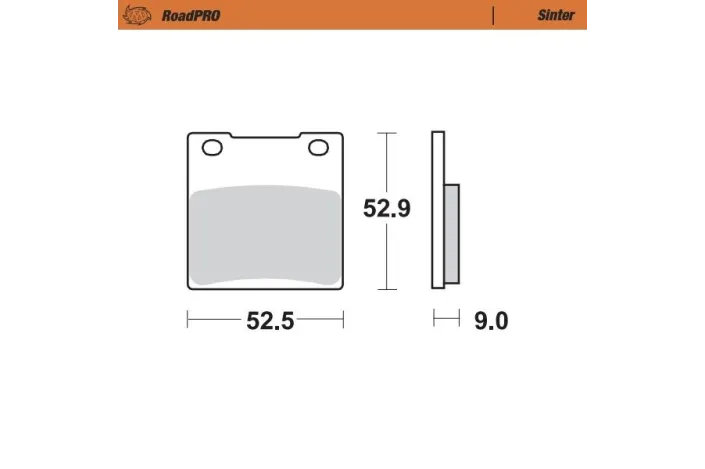 BRAKE PAD SINTER REAR