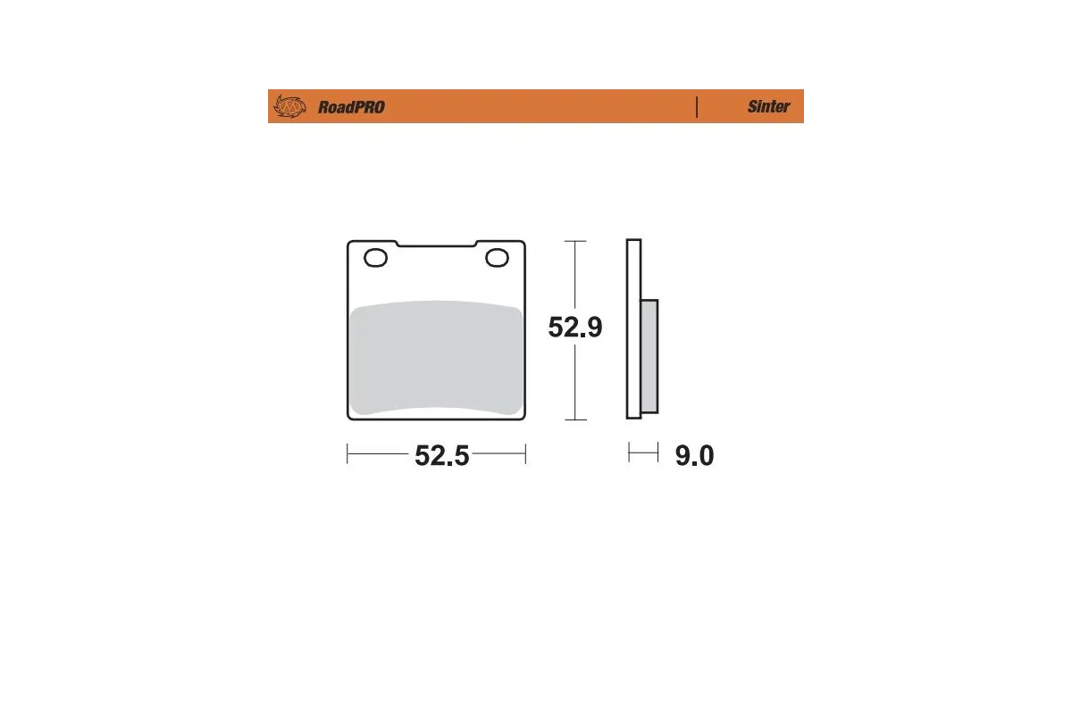 BRAKE PAD SINTER REAR
