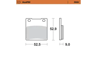 BRAKE PAD SINTER REAR