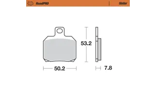 BRAKE PAD SINTER REAR