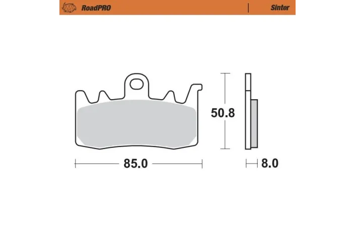 BRAKE PAD SINTER FRONT