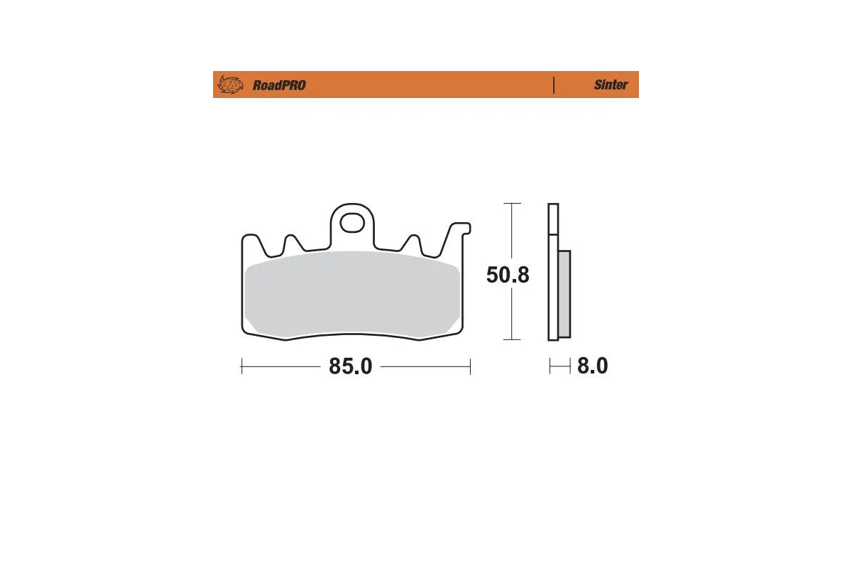 BRAKE PAD SINTER FRONT