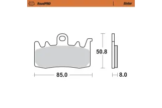 BRAKE PAD SINTER FRONT