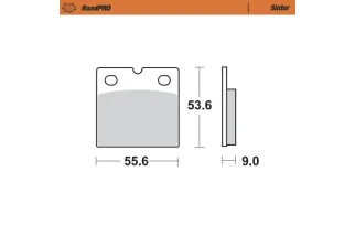 BRAKE PAD SINTER REAR