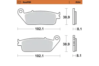 BRAKE PAD SCOOTER