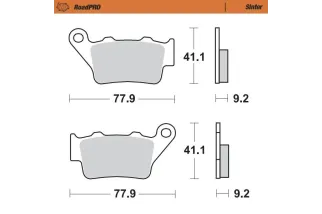 BRAKE PAD SINTER REAR