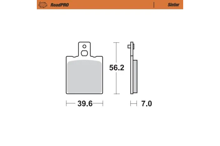 BRAKE PAD SINTER REAR