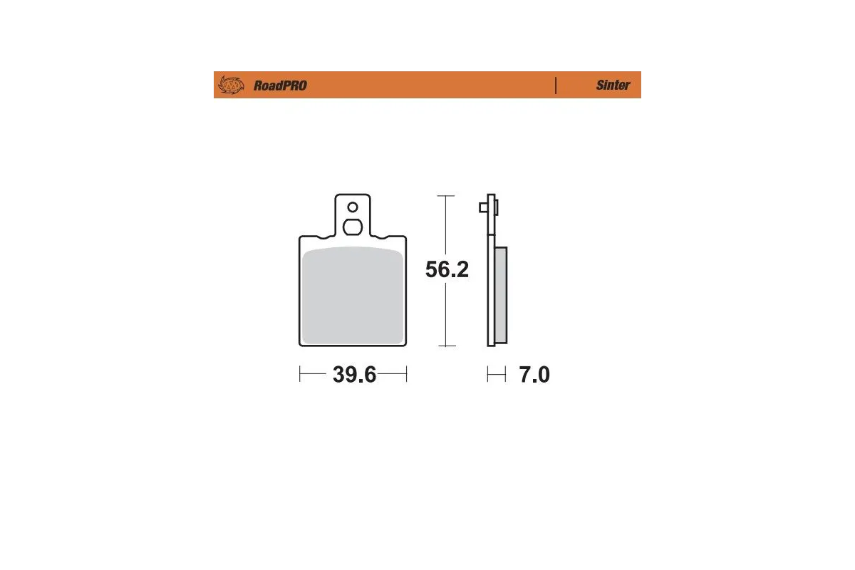 BRAKE PAD SINTER REAR