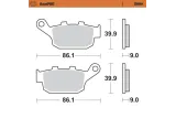 BRAKE PAD SINTER REAR