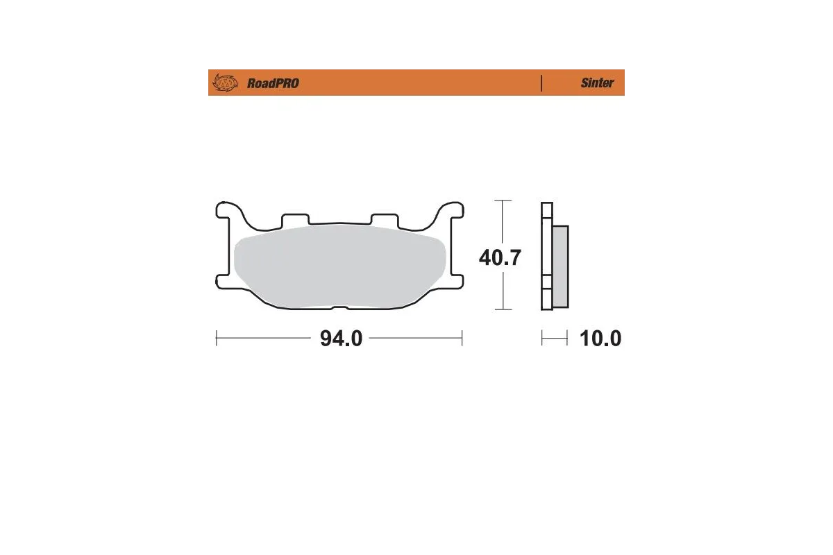 BRAKE PAD SINTER FRONT