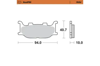 BRAKE PAD SINTER FRONT