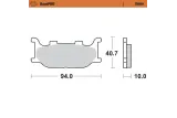 BRAKE PAD SINTER FRONT