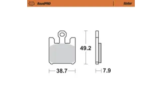 BRAKE PAD SINTER FRONT