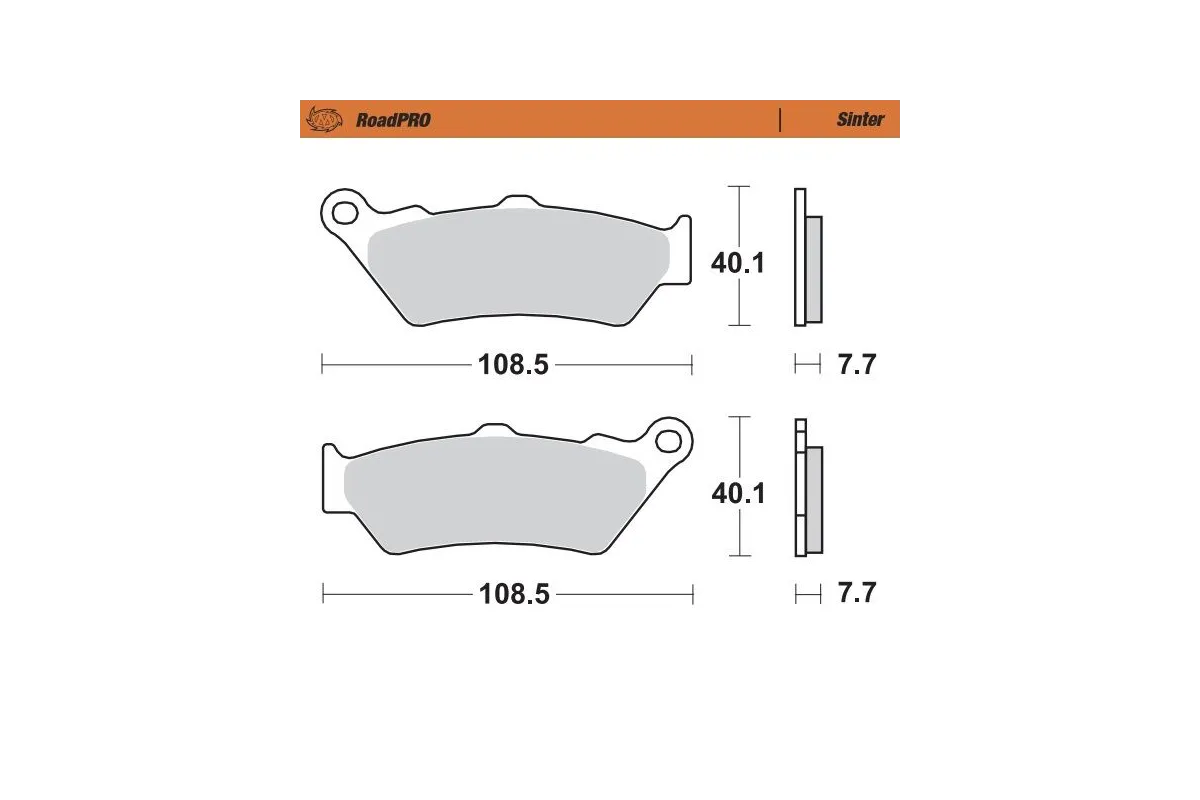 BRAKE PAD SINTER REAR