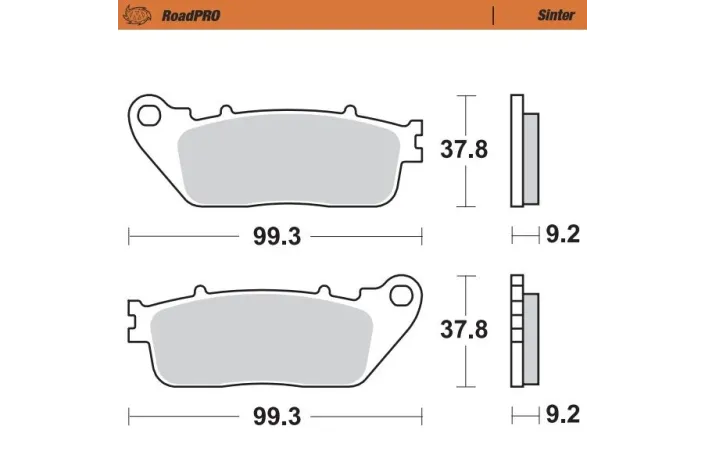 BRAKE PAD SINTER REAR