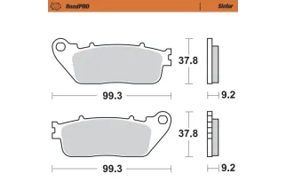 BRAKE PAD SINTER REAR