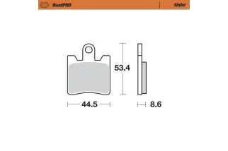 BRAKE PAD SINTER FRONT