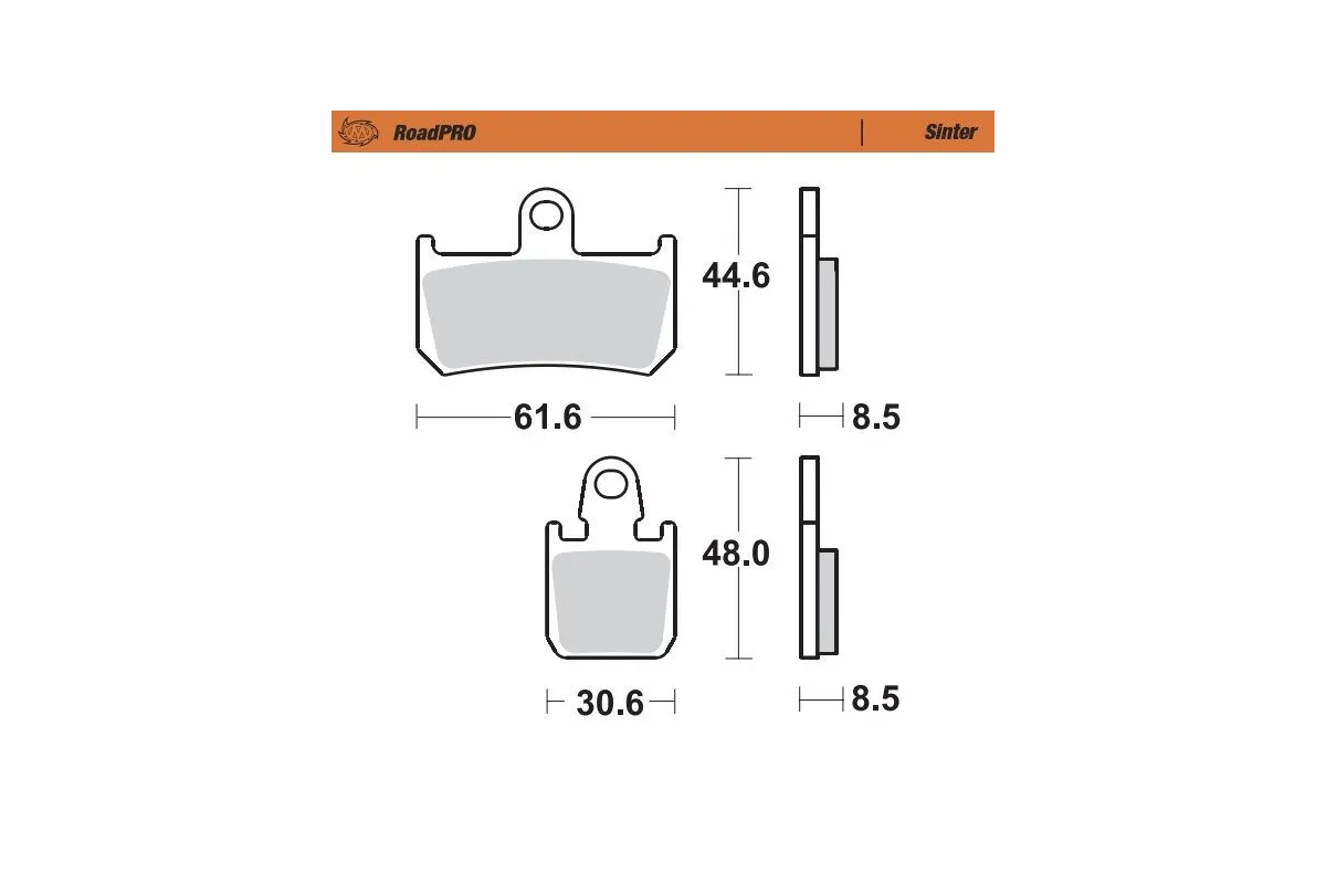BRAKE PAD SINTER FRONT